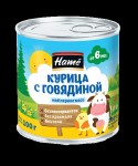 Пюре, Hame (Хаме) 100 г курица с говядиной