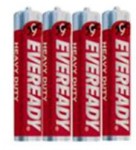 Батарейки, Eveready (Эвреди) р. AAA №40 HD R03 SHP4 R03 блистер